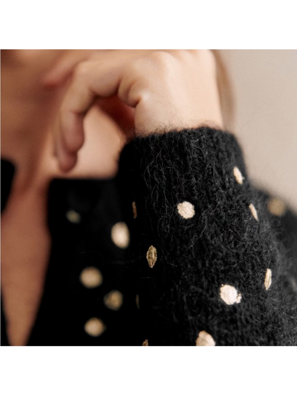 NWT Sezane Gilet Talitha Cardigan Sweater - Picture 3 of 10